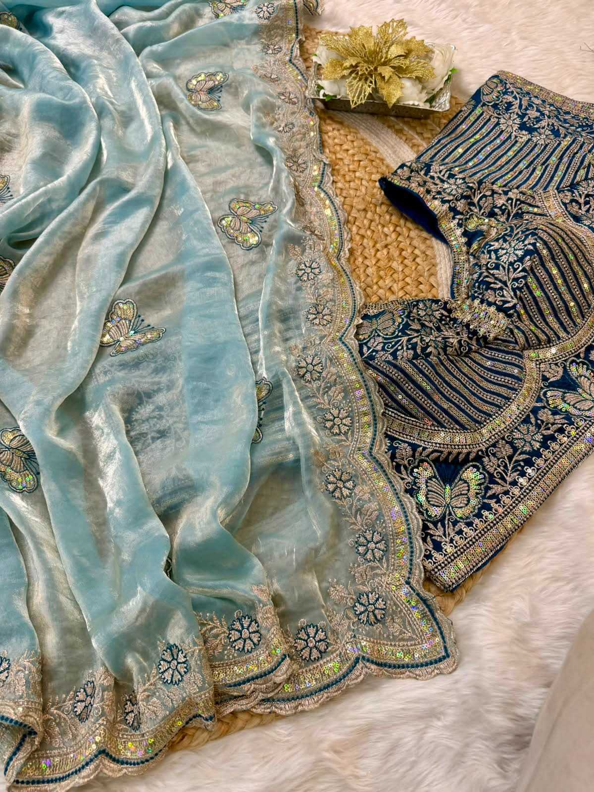 Titali Satin Sequence Saree