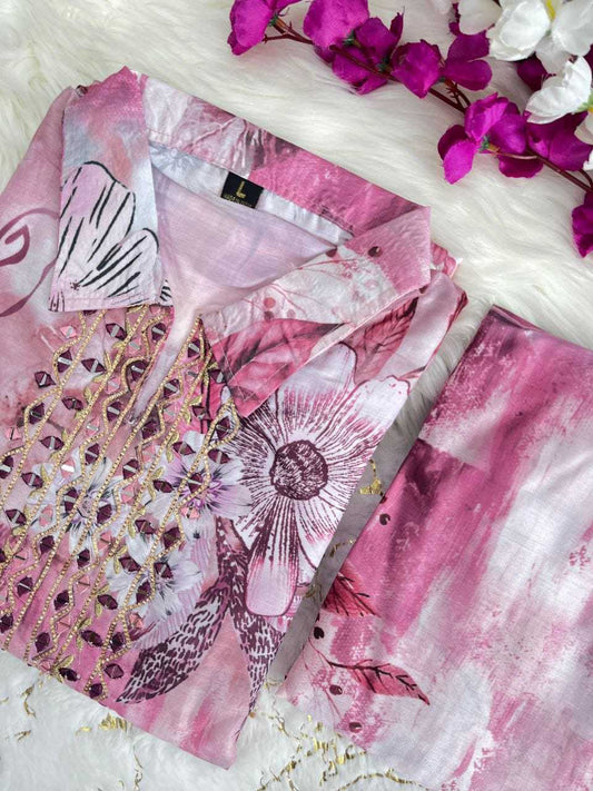 Heavy Muslin Co-ord Set