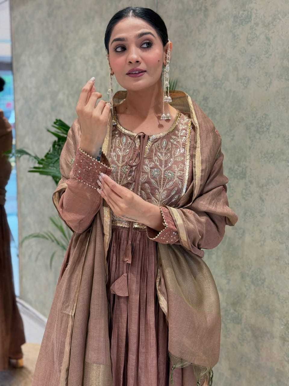 Chanderi Soft Designer Kurti