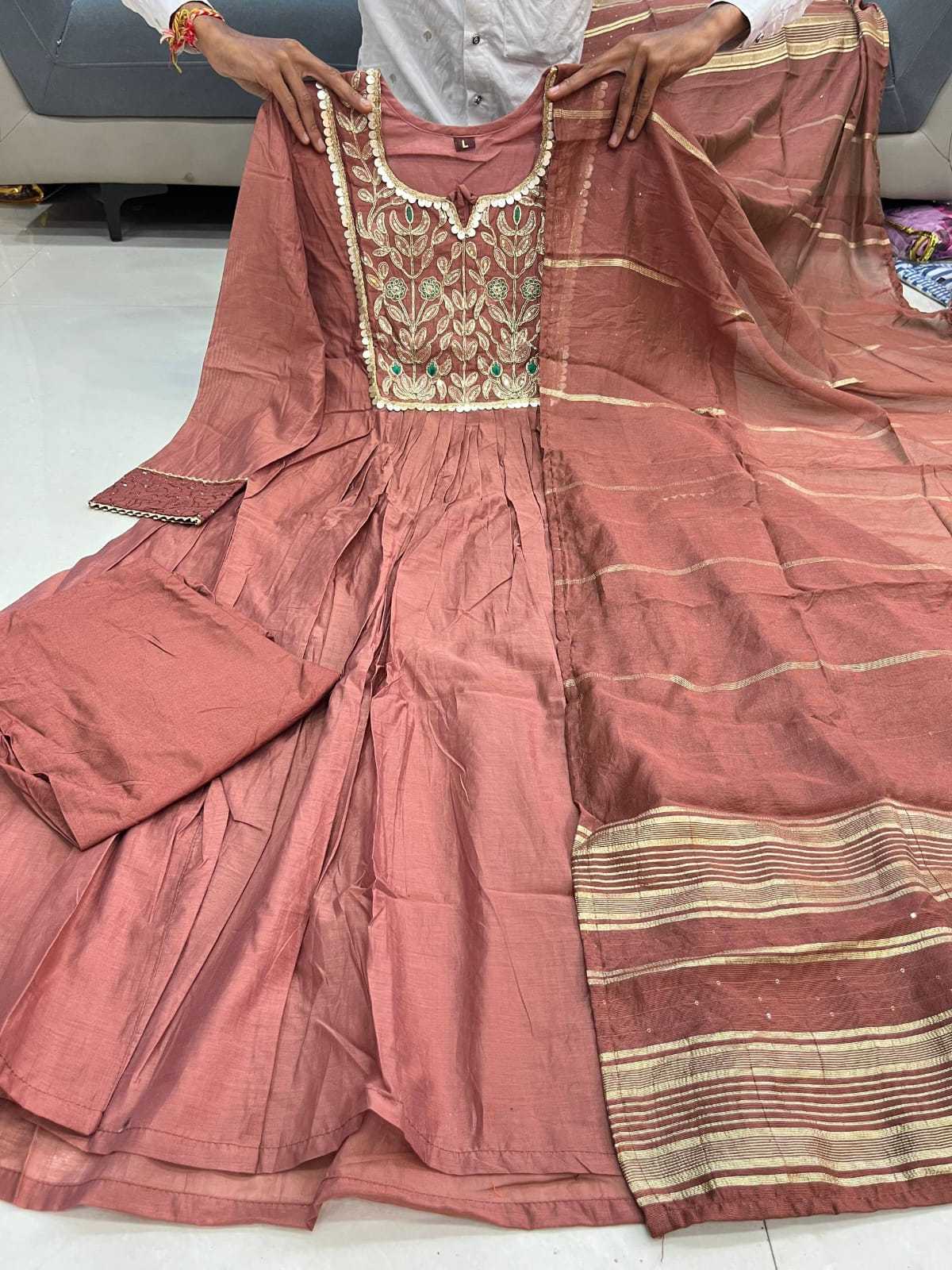 Chanderi Soft Designer Kurti