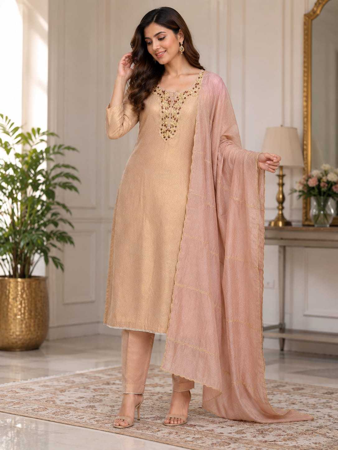 Kanjivaram Silk Designer Kurti