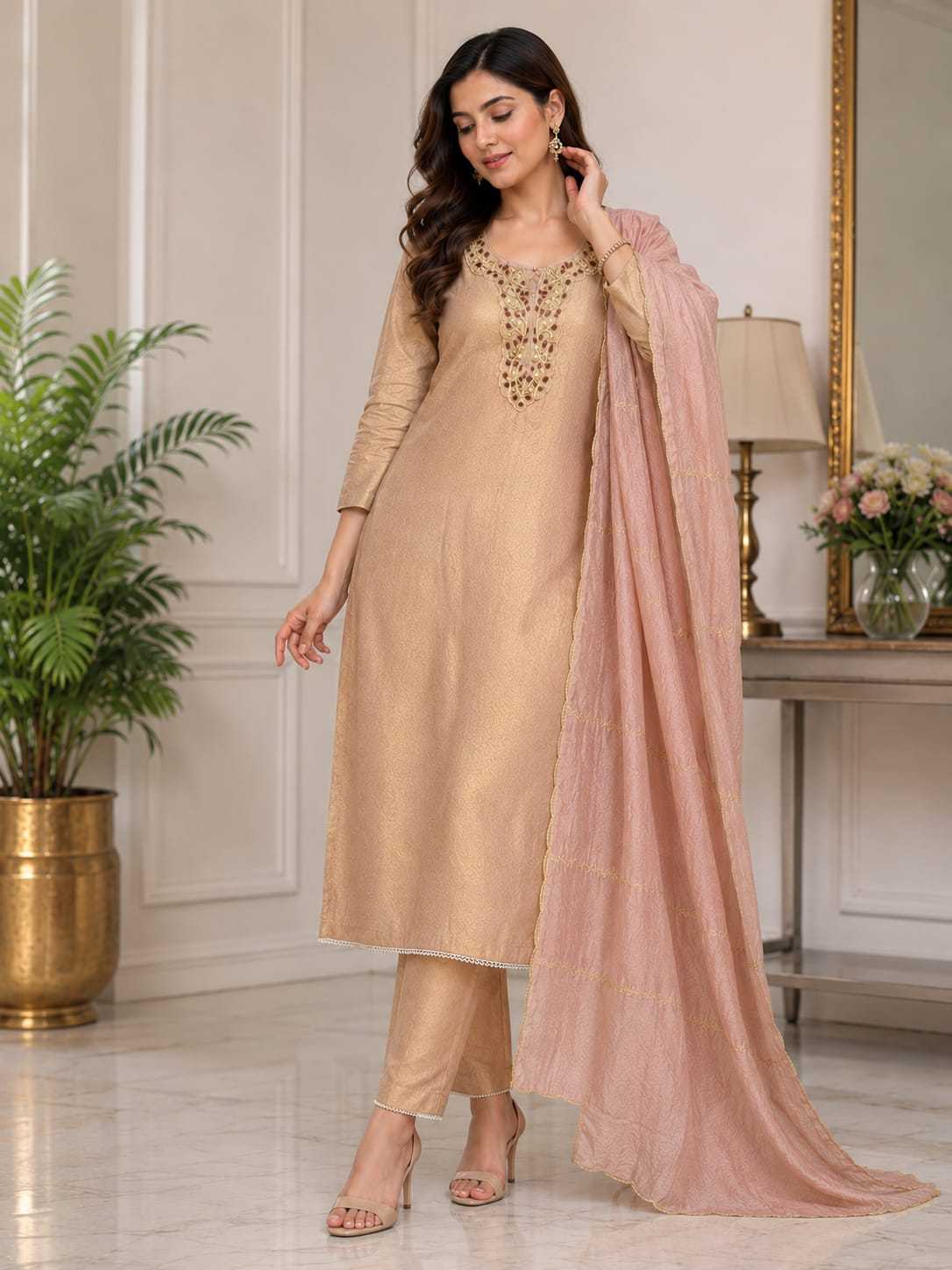 Kanjivaram Silk Designer Kurti