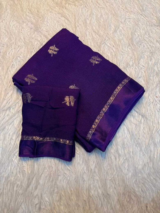 Satin Soft Silk Saree
