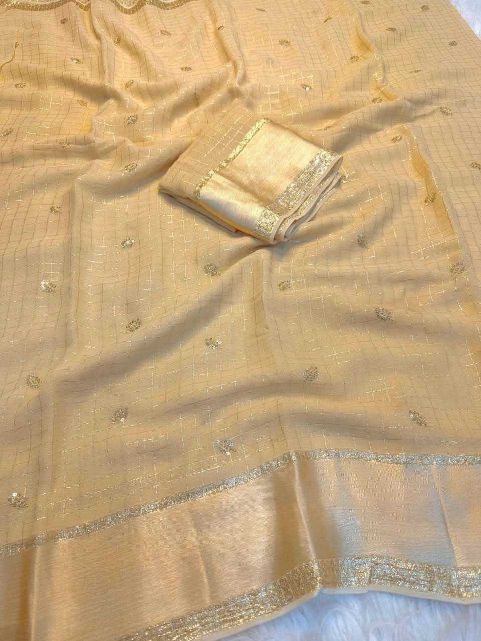 Aaheli Premium Georgette Designer Saree