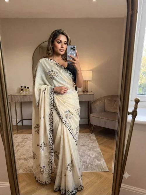 Aaheli Premium Georgette Saree