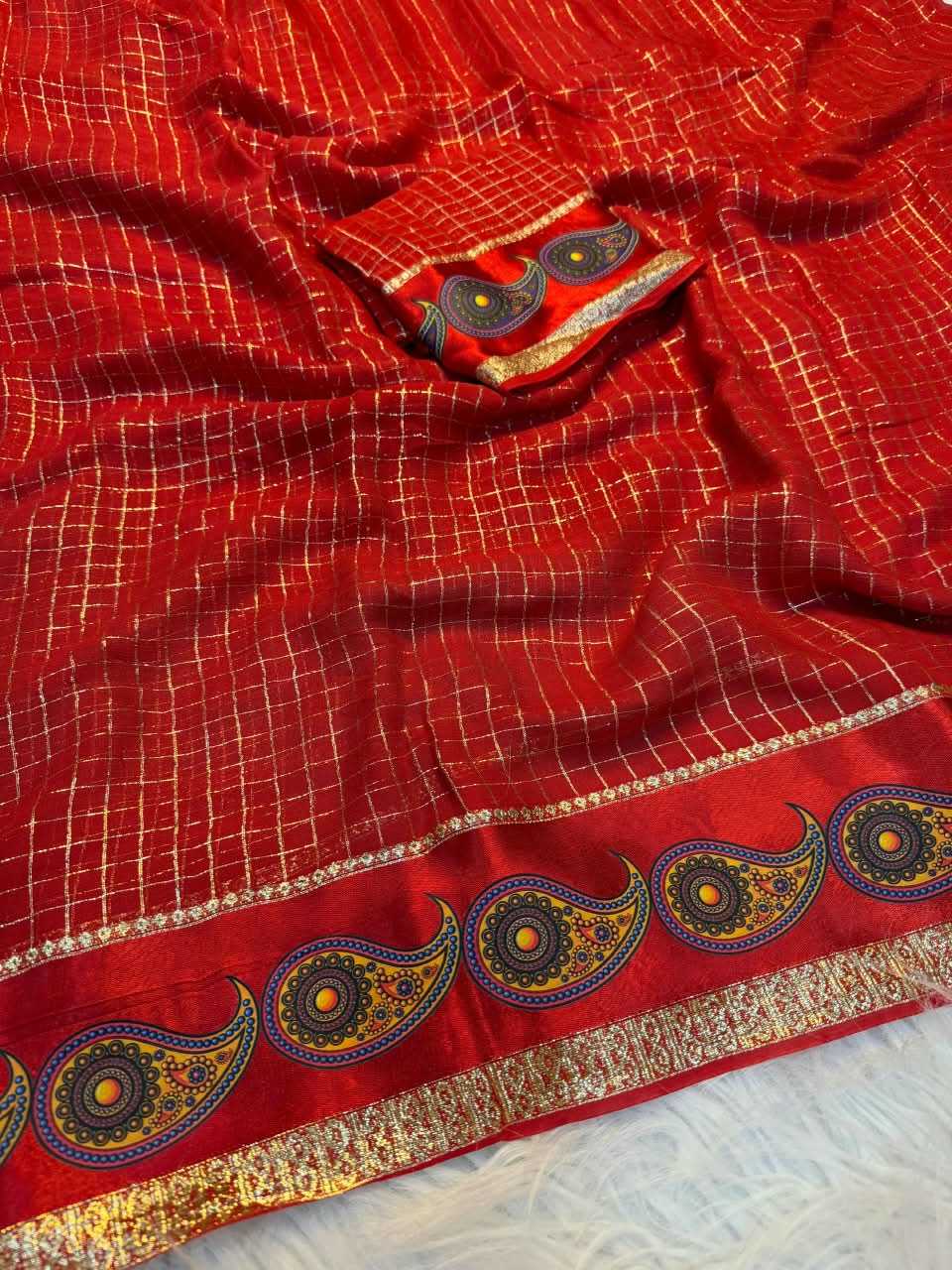 Aaheli Premium Georgette Printed Saree