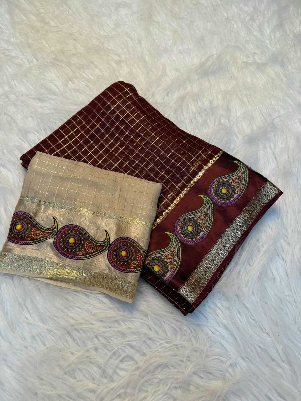 Aaheli Premium Georgette Printed Saree