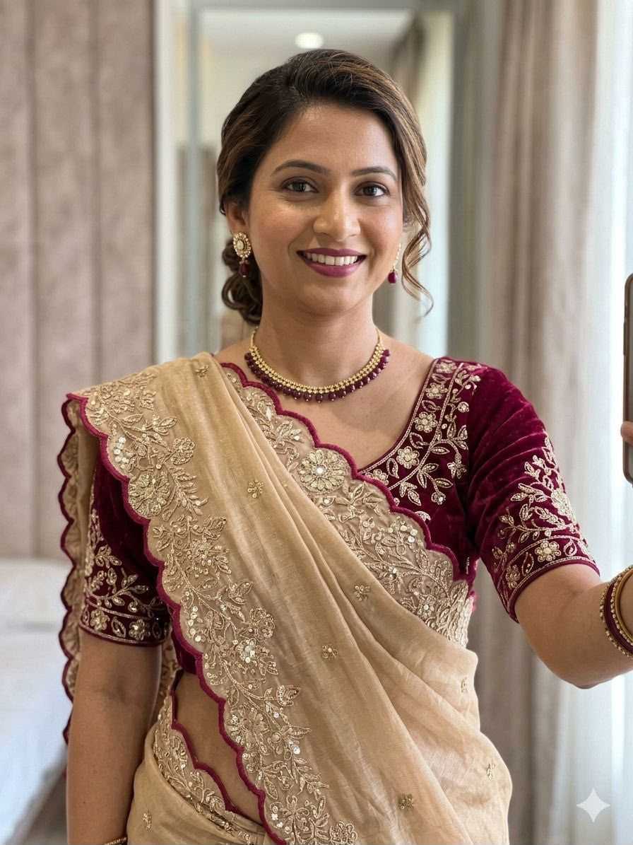 Aanya Premium Georgette Designer Saree