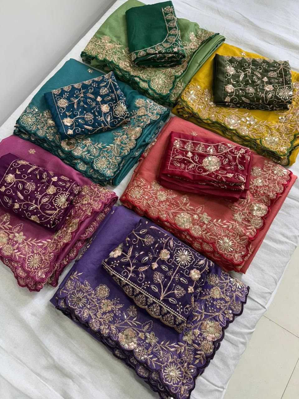 Aanya Premium Georgette Designer Saree