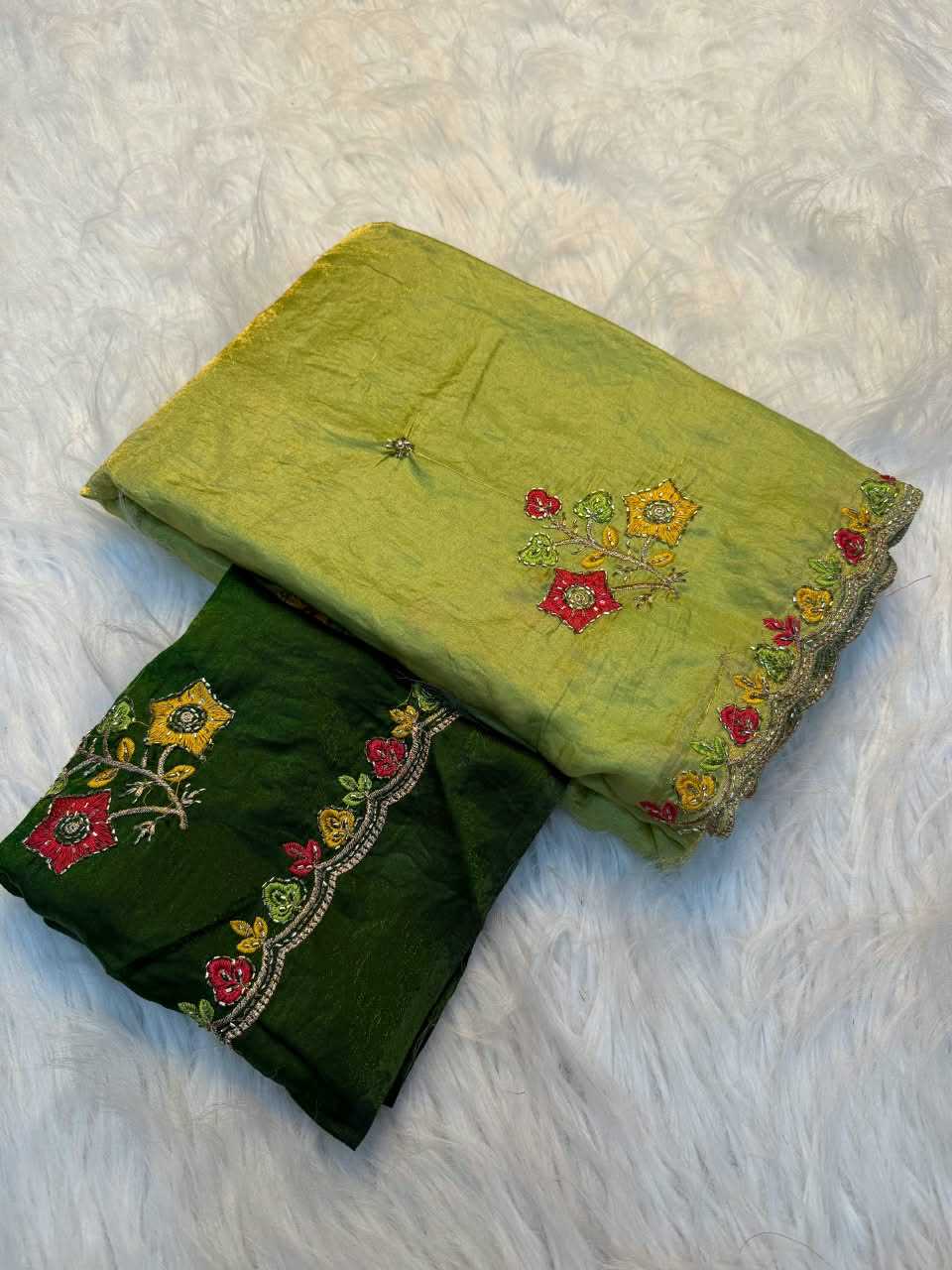 Aanya Satin Work Saree