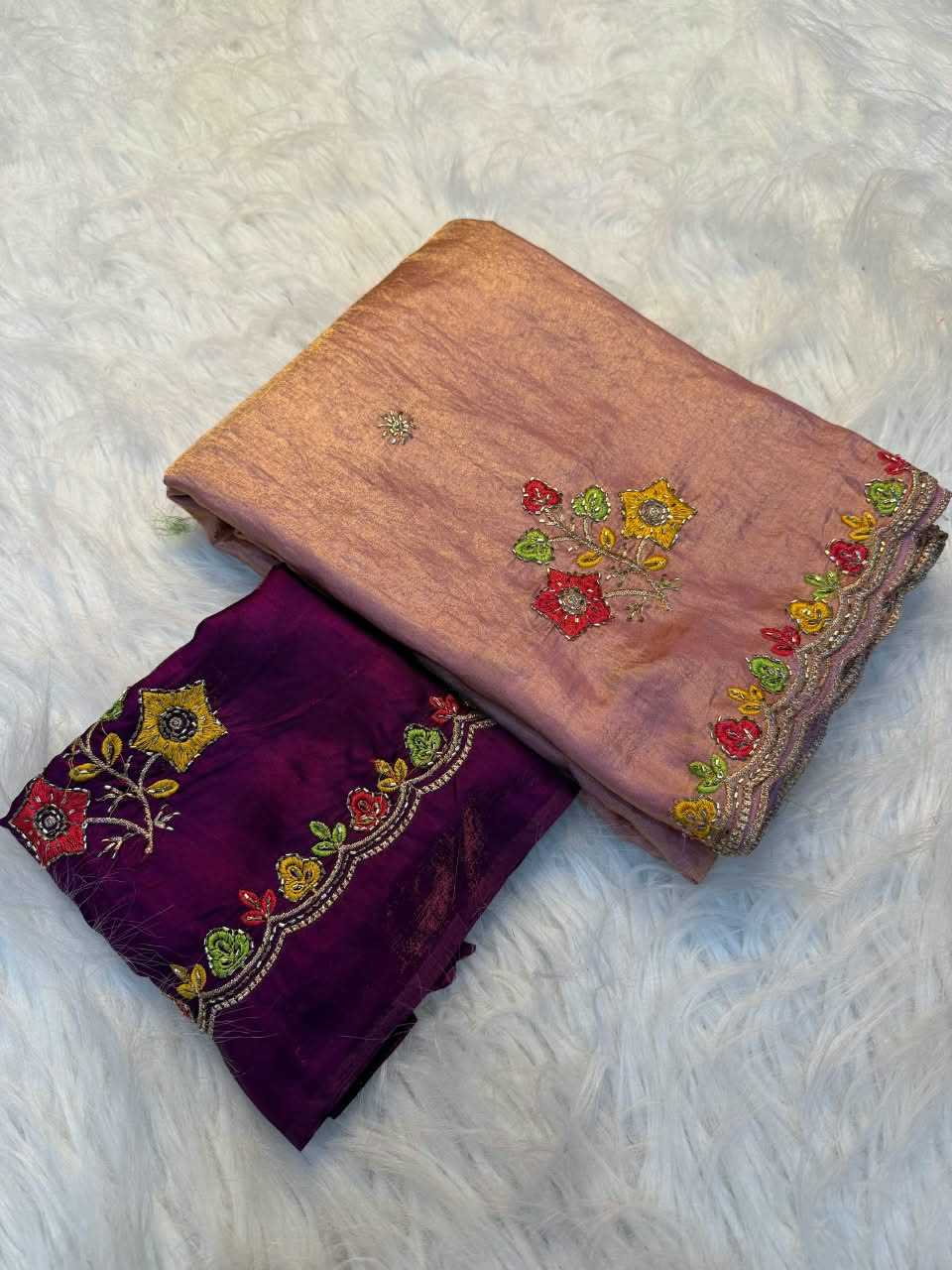 Aanya Satin Work Saree
