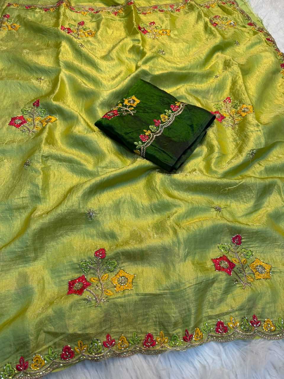 Aanya Satin Work Saree