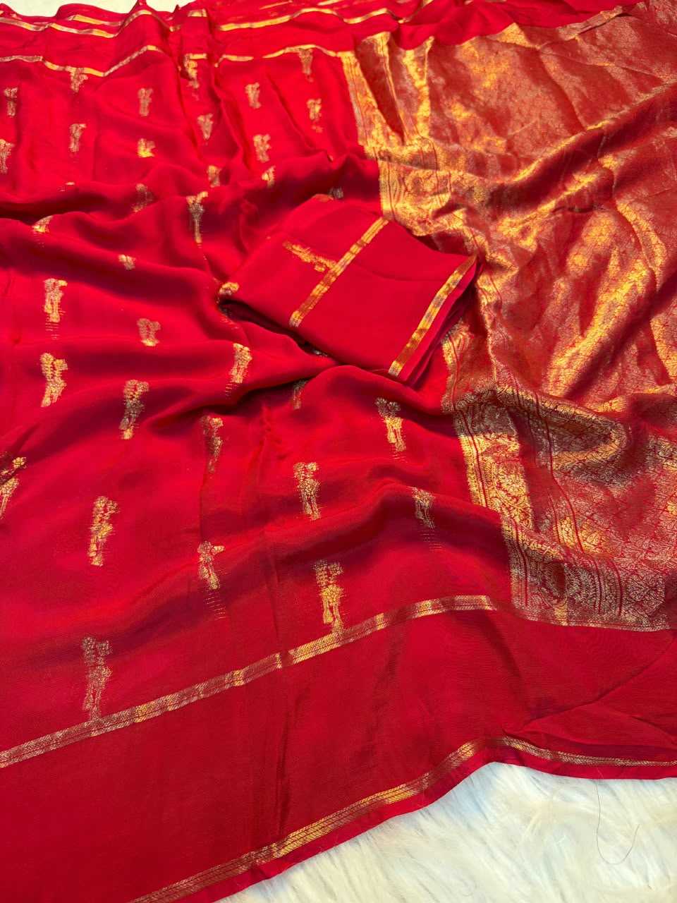 Aaradhya Crepe Silk Saree