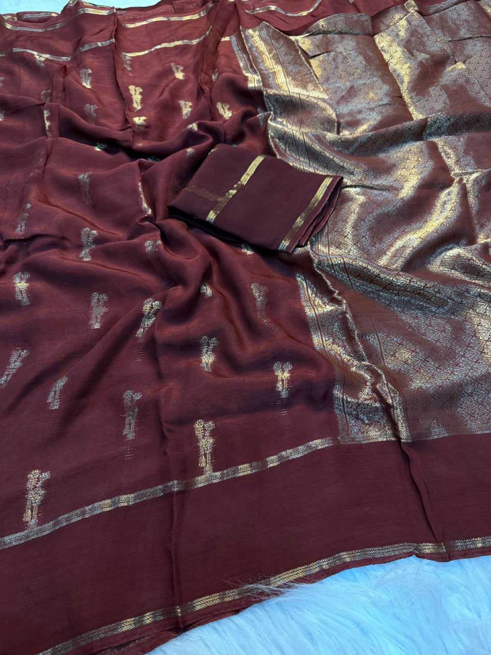 Aaradhya Crepe Silk Saree