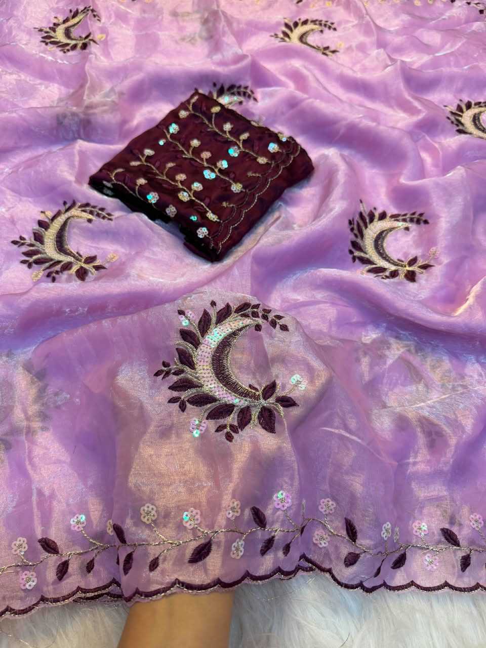 Aaradhya Satin Silk Soft Saree