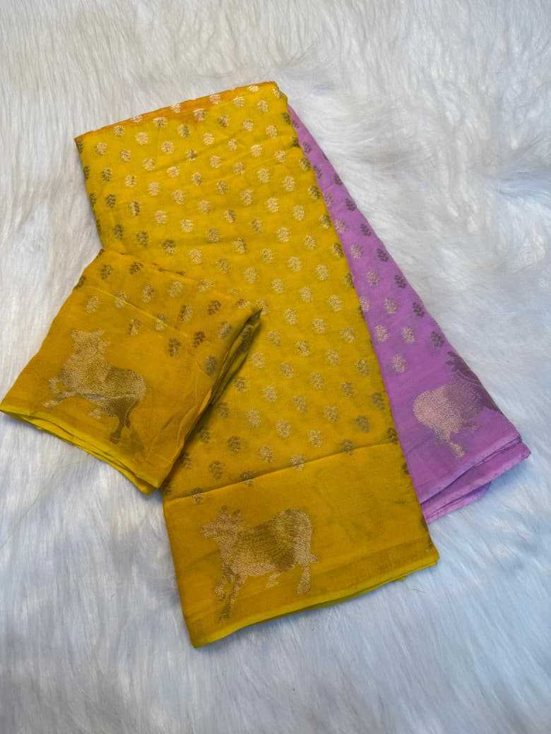 Aarna Russian Silk Dola Saree