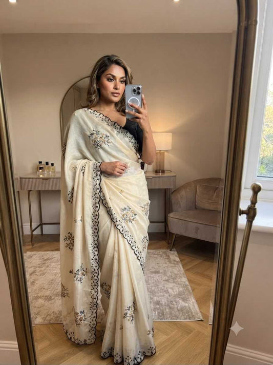 Aarohi Premium Georgette Designer Saree JT-143770