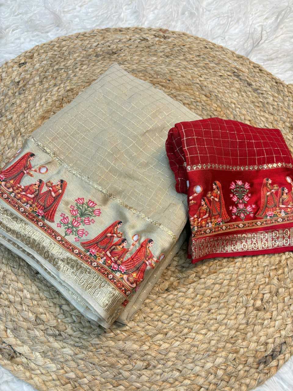 Aarohi Premium Georgette Printed Saree