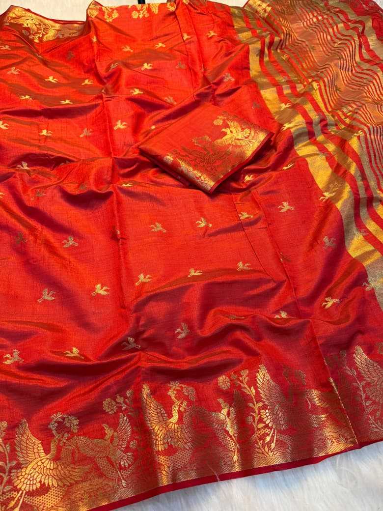 Aarohi Tussar Silk Soft Saree