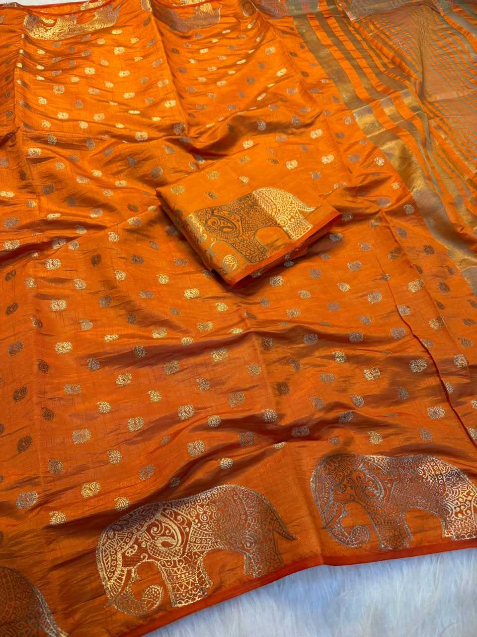 Aditi Tussar Silk Saree