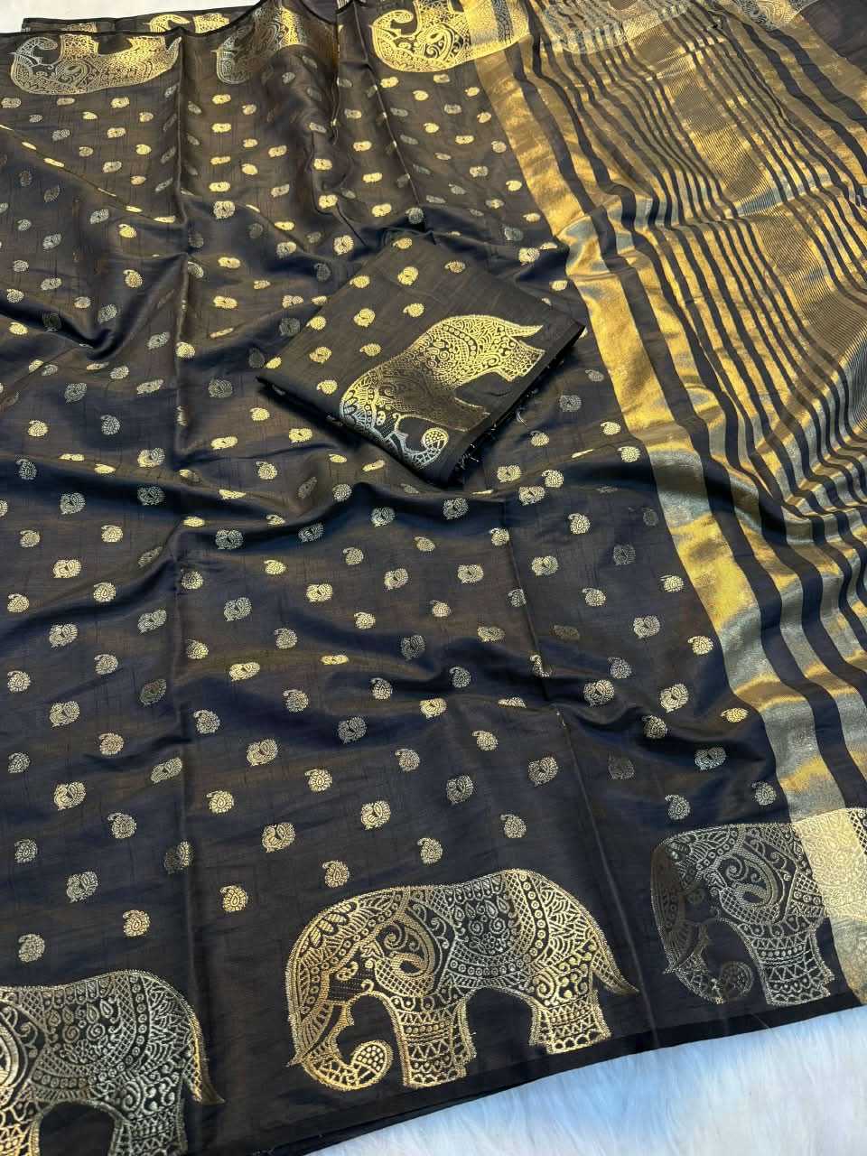 Aditi Tussar Silk Saree