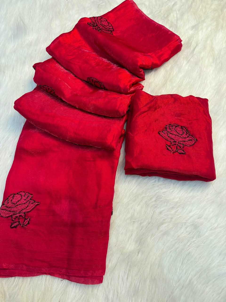 Advika Space Silk Soft Saree
