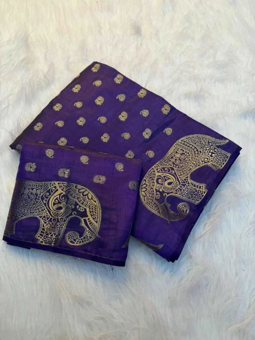 Akshara Tussar Silk Saree