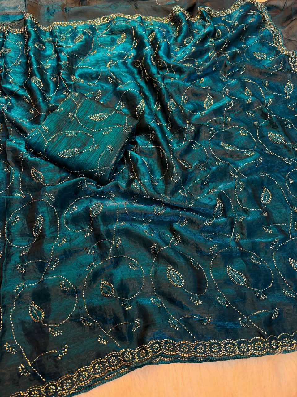 Anahira Satin Silk Soft Saree