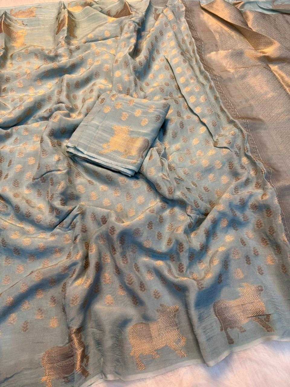 Crepe Silk Dola Saree