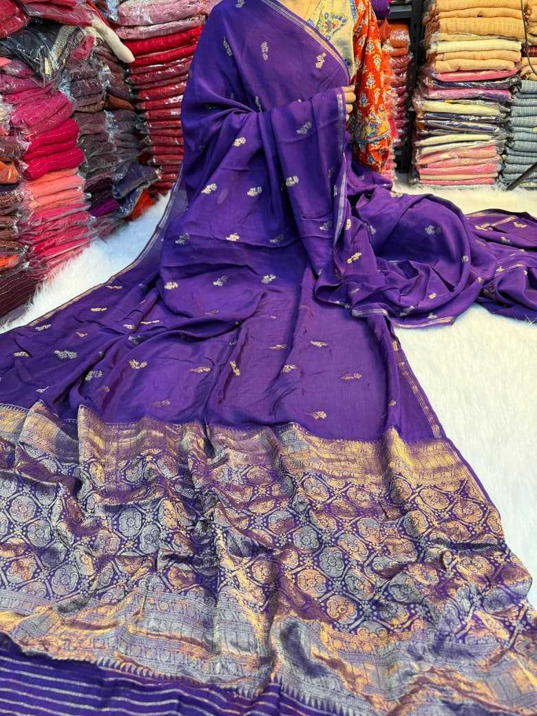 Crepe Silk Traditional Saree