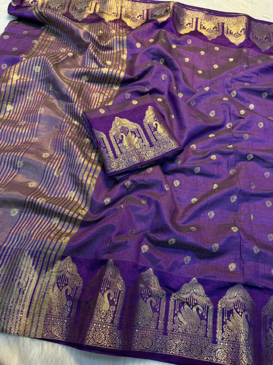 Aralika Tussar Silk Soft Saree