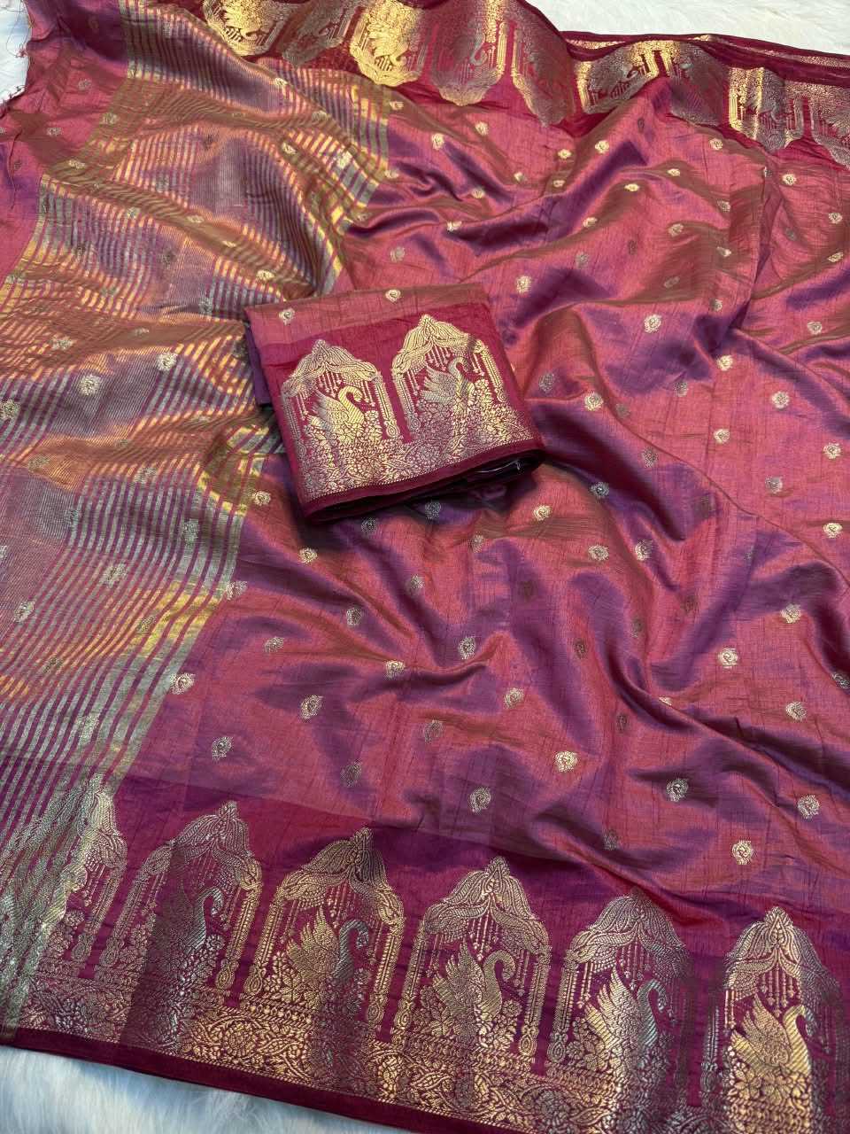 Aralika Tussar Silk Soft Saree