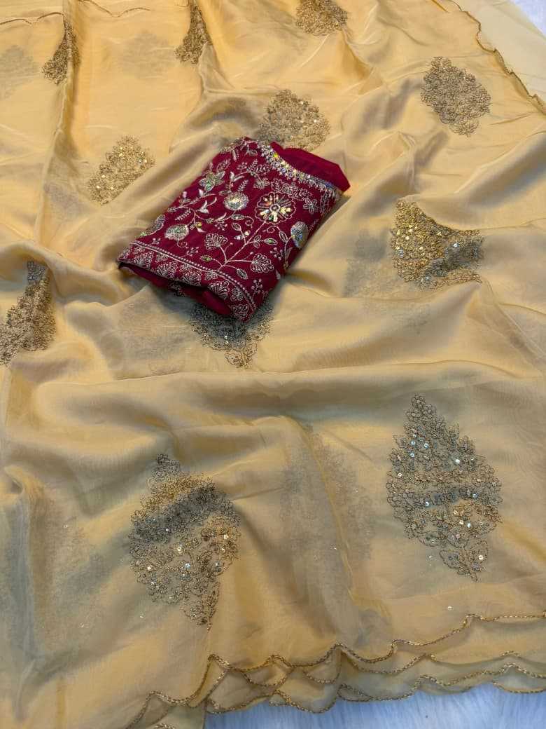 Organza Silk Soft Saree