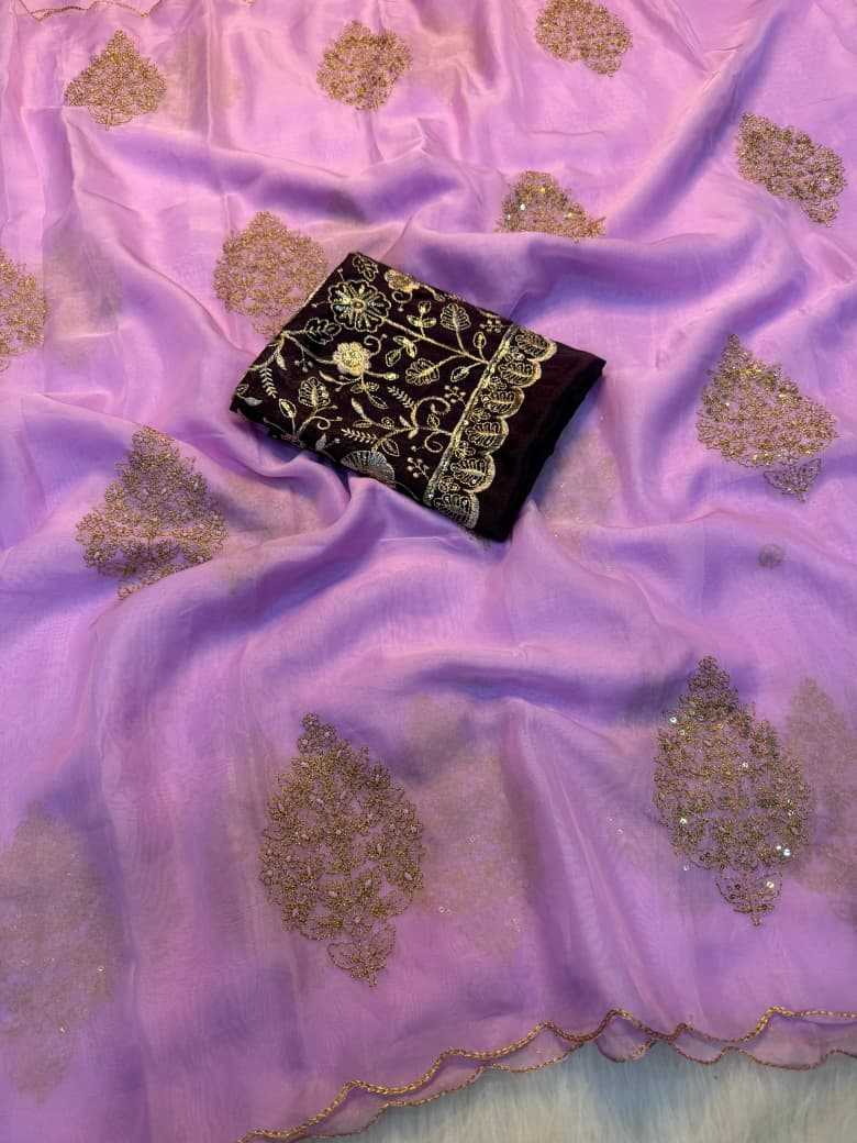 Organza Silk Soft Saree