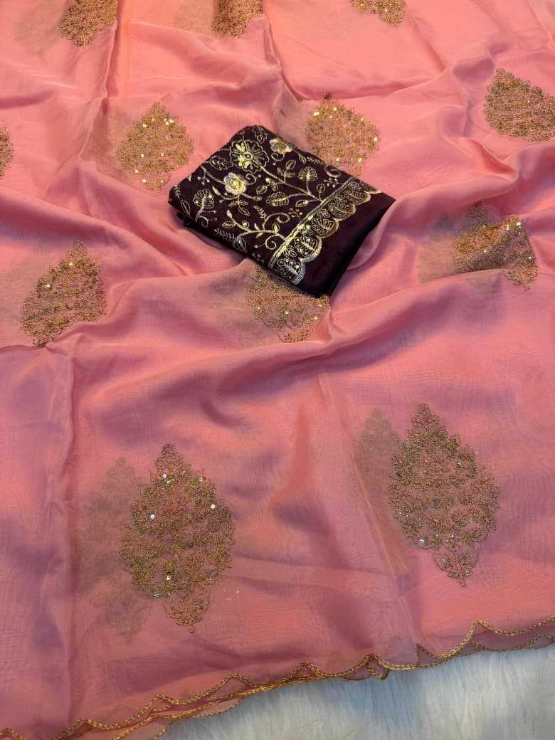 Organza Silk Soft Saree
