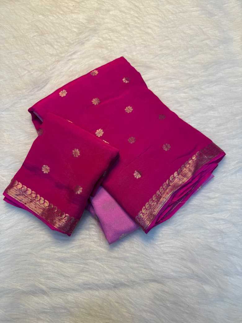 Pure Viscos Designer Saree