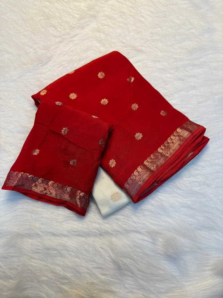Pure Viscos Designer Saree