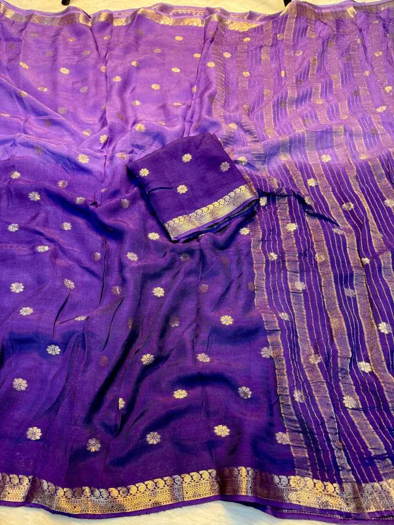 Pure Viscos Designer Saree
