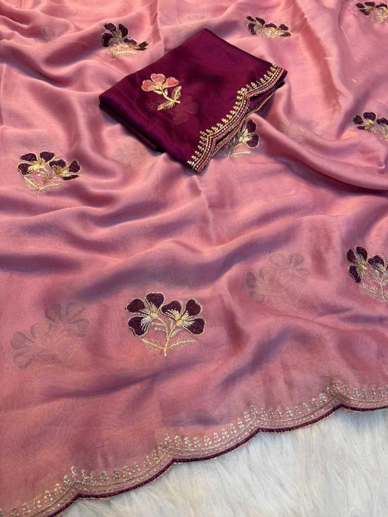Barkha Rangoli Silk Soft Saree
