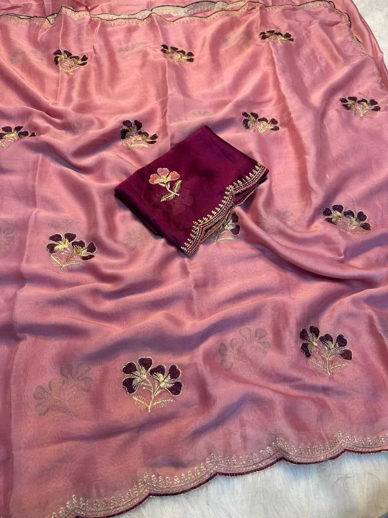 Barkha Rangoli Silk Soft Saree