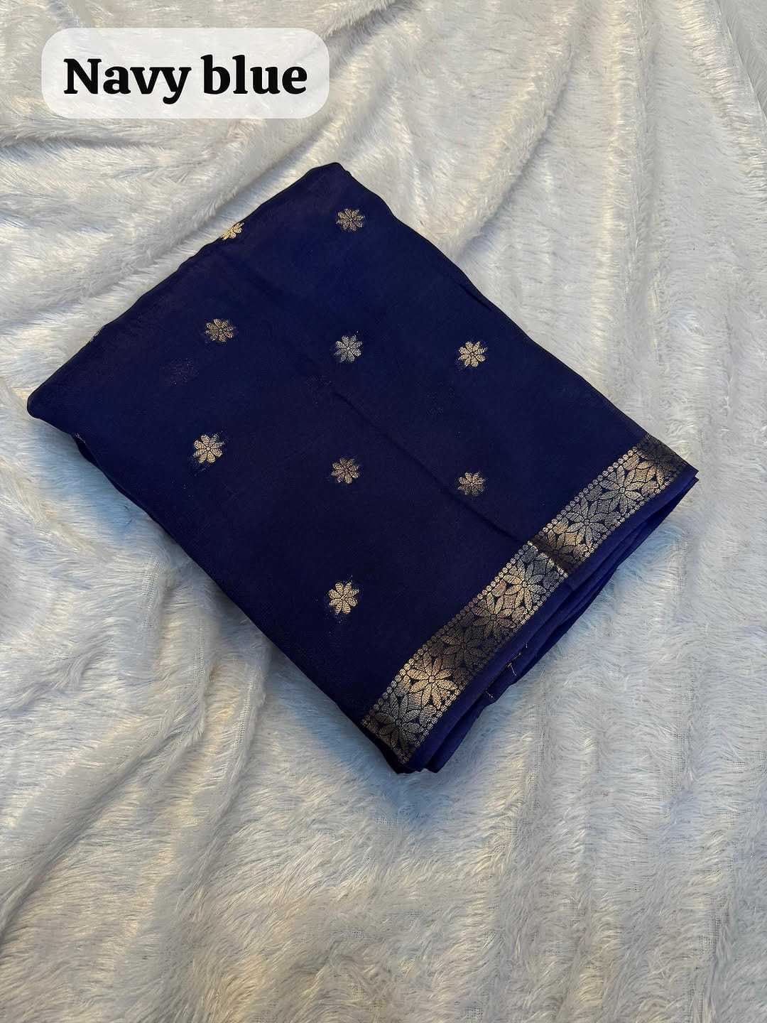 Pure Viscos Designer Saree