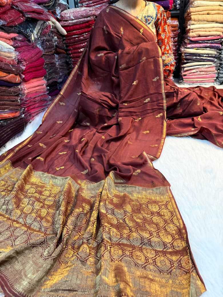 Crepe Silk Traditional Saree
