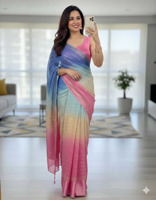 Viscose Designer Saree