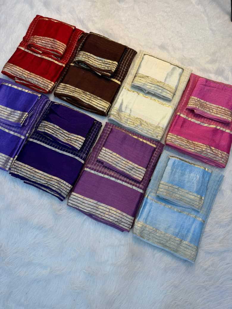 Viscouse Crushed Georgette Designer Saree