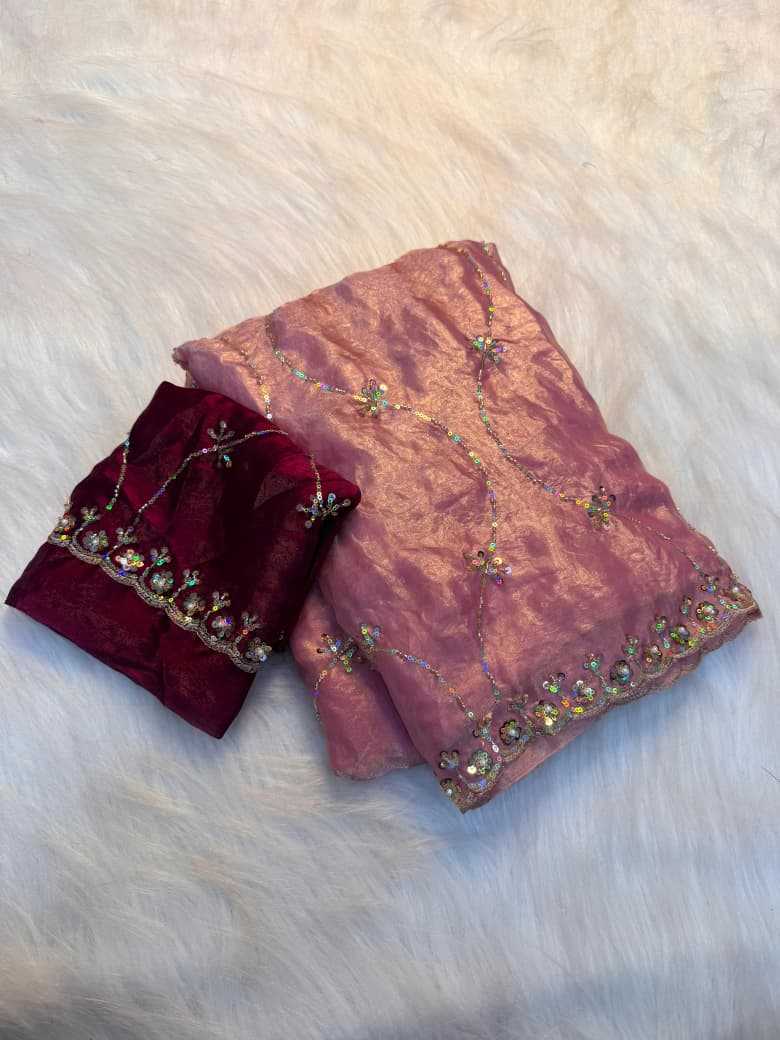 Satin Silk Handloom Saree
