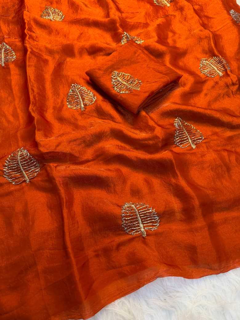 Satin Designer Saree