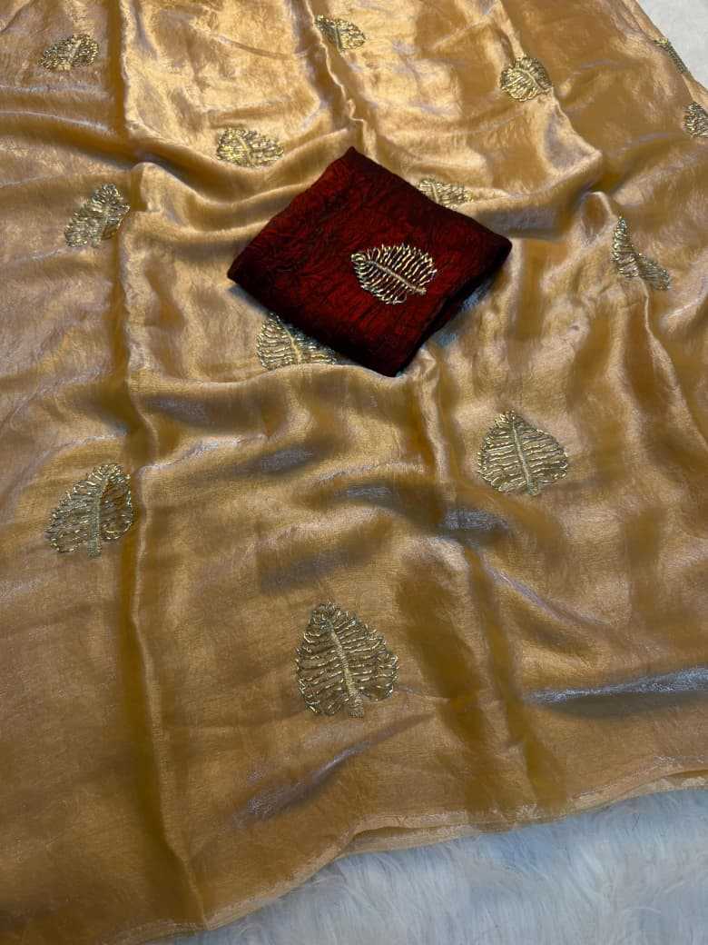 Satin Designer Saree