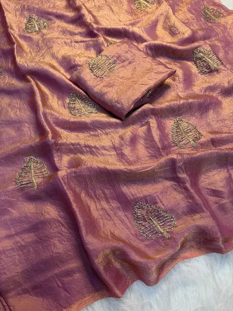 Satin Designer Saree