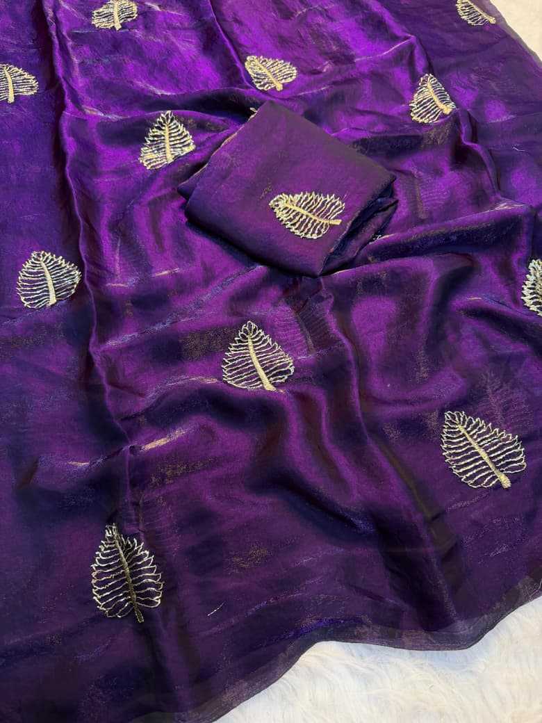 Satin Designer Saree