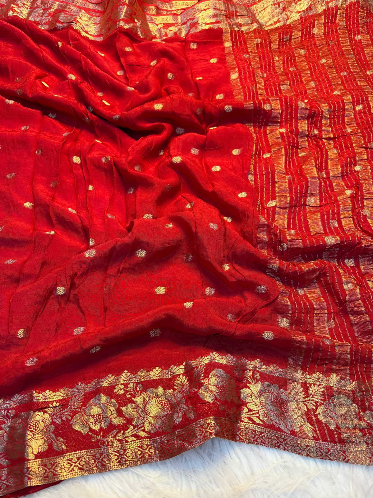 Gargi Crepe Silk Saree